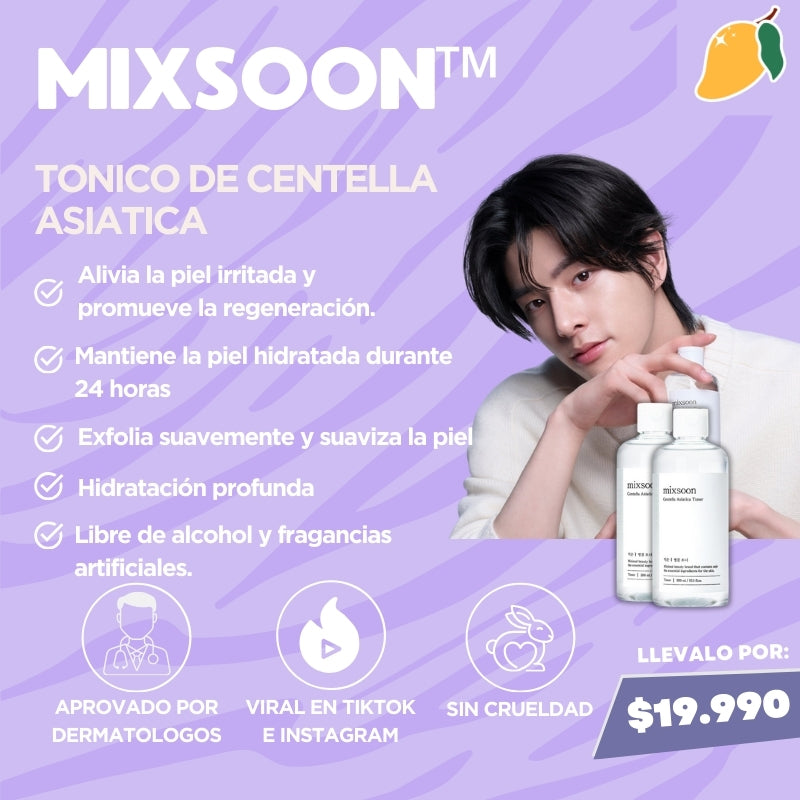 MIXSOON™ TONICO DE CENTELLA ASIATICA