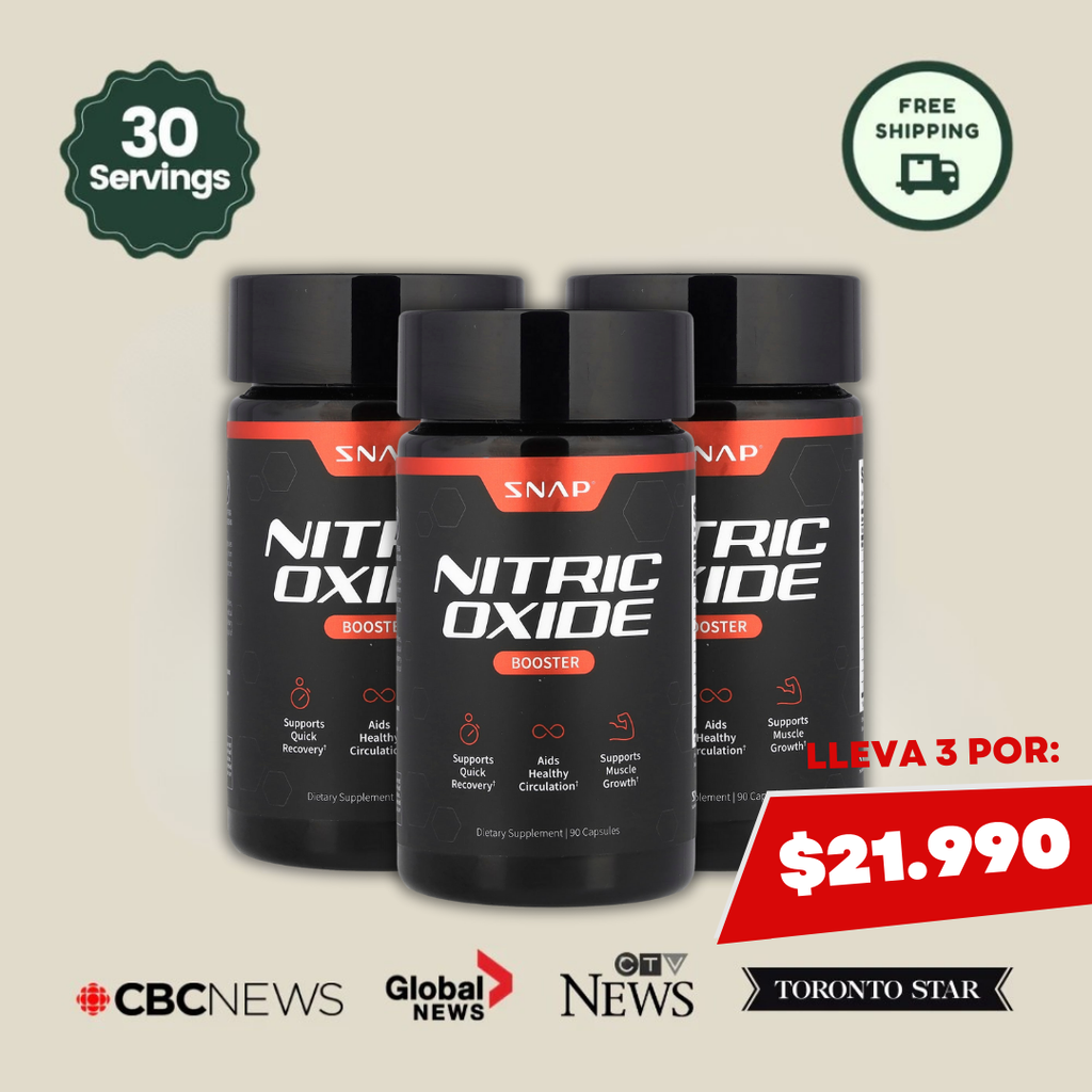 NITRIC OXIDE™ SUPLEMENTO DE OXIDO NITRICO 2X1