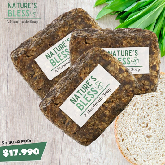 Nature's Jabón Africano Natural🍀OFERTA 2+1 DE REGALO🍀