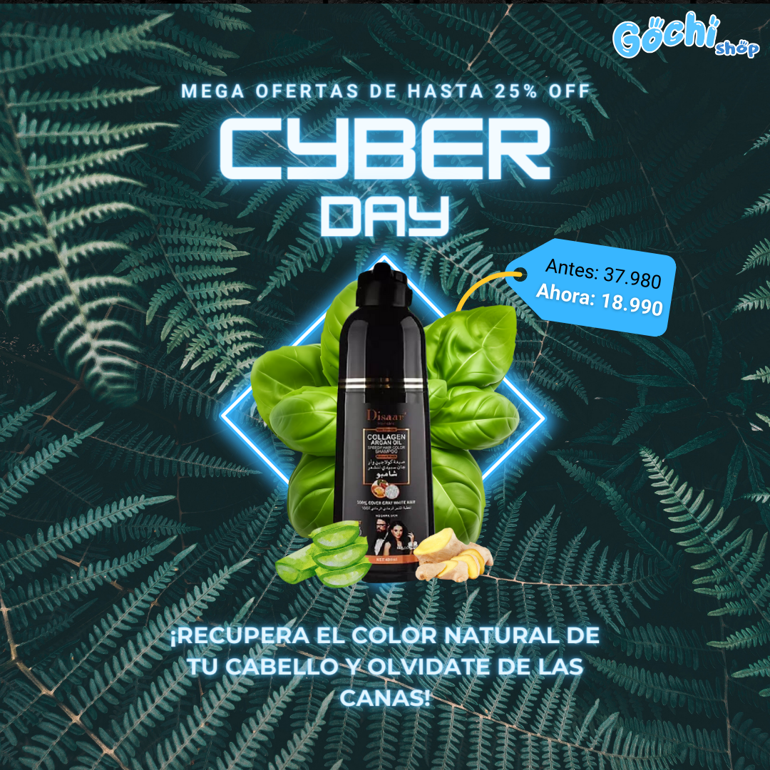 🔥CYBERDAY🔥 HairCare™ - Shampoo Para Oscurecer El Cabello