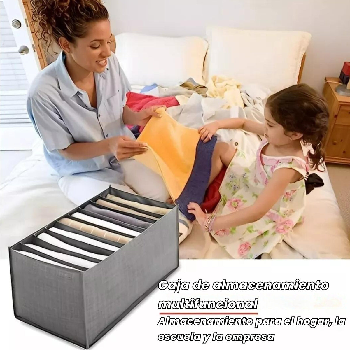 SnapSort™ - Organizador De Ropa Plegable