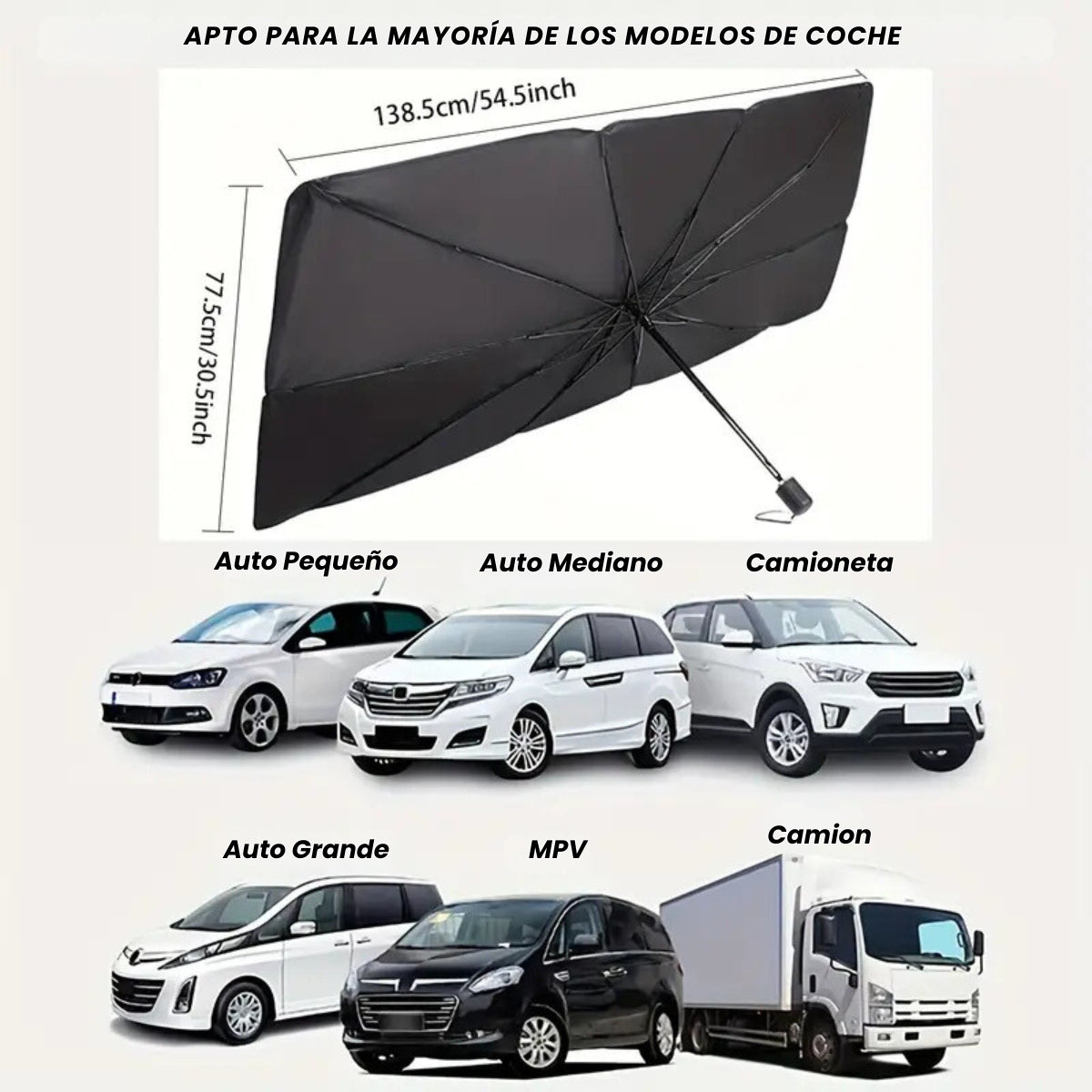 Parasol Para Parabrisas De Automóvil