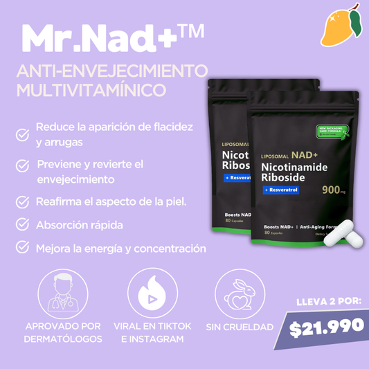 ActiveLife® NAD+ de Alta Pureza Anti-Envejecimiento