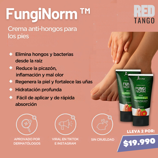 FUNGI NORM™ CREMA ANTI-HONGOS PARA LOS PIES