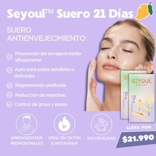 Seyoul™ SUERO 21 CONTRA EL ENVEJECIMIENTO 🔥TRATAMIENTO COMPLETO🔥